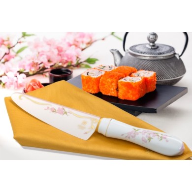 1401-1 - MINOVA Sakura keramický nůž malý, ostří 13cm - obrázek 2