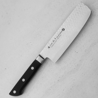 807-920W - Satake Noushu Nakiri, ostří 16cm - celkový pohled